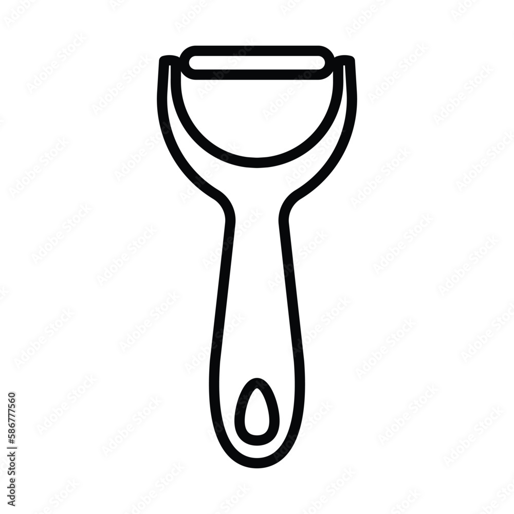 Peeler icon vector on trendy design Peeler icon vector on trendy design