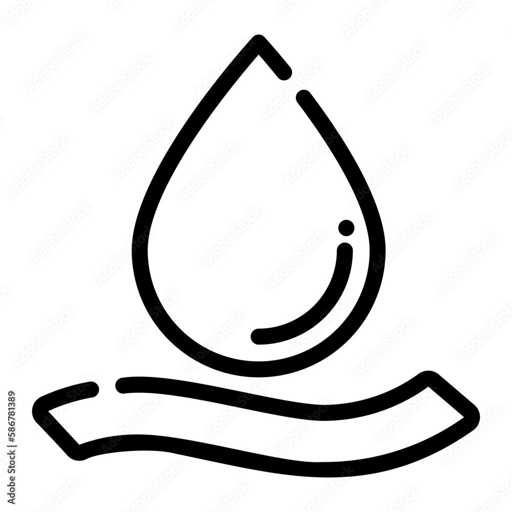 water line icon water line icon