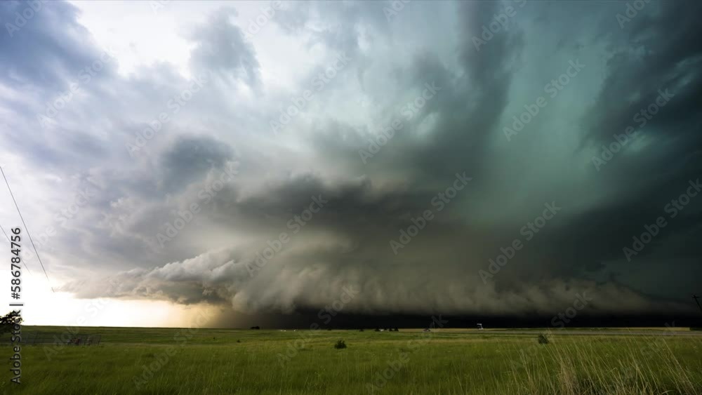 Time Lapse of a Spectacular, Tornado Producing Storm Moving Closer Time Lapse of a Spectacular, Tornado Producing Storm Moving Closer