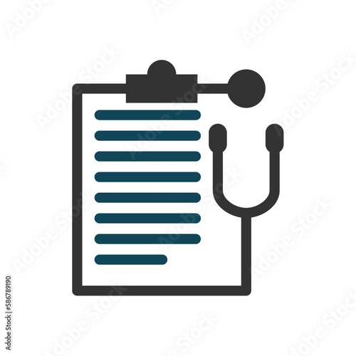 medical billing logo template Icon Illustration Brand Identity. Isolated and flat illustration. Vector graphic