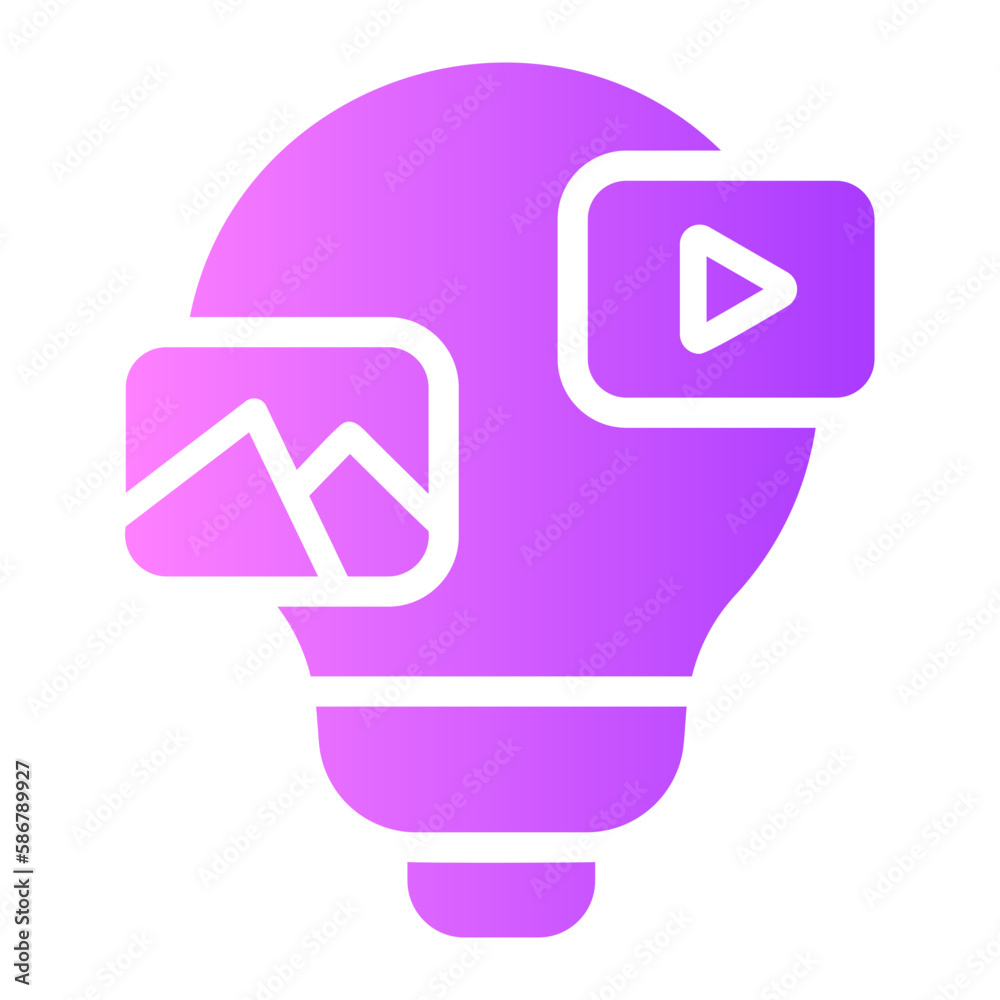 content marketing gradient icon content marketing gradient icon