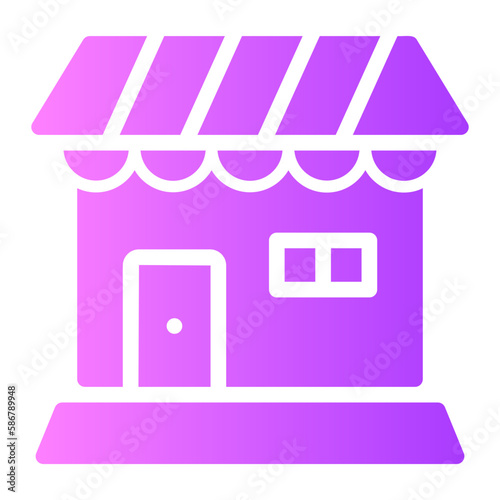 marketplace gradient icon