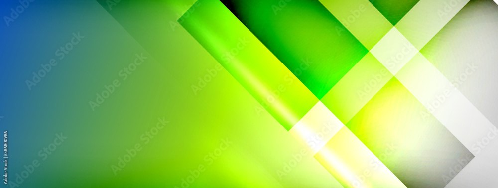 Obraz premium Abstract lines geometric techno background layout