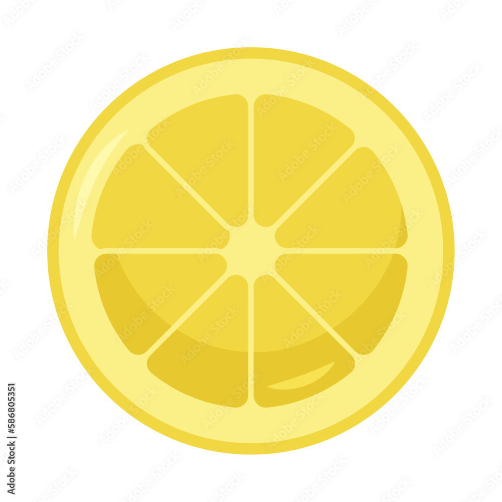 lemon slice, symbol of healthy food lemon slice, symbol of healthy food