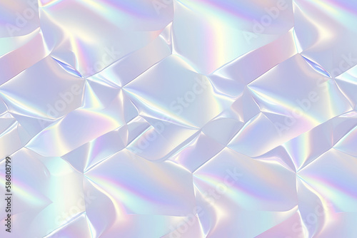 pastel hologram background © lemonmoon