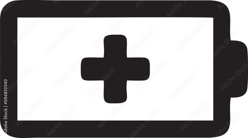 Battery energy icon symbol vector image. Illustration of the batteries charge electric icon design image. EPS 10