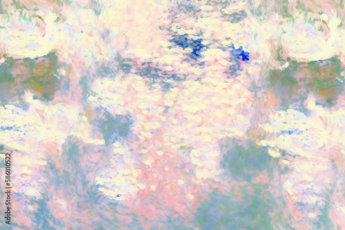abstract watercolor impressionism background © lemonmoon
