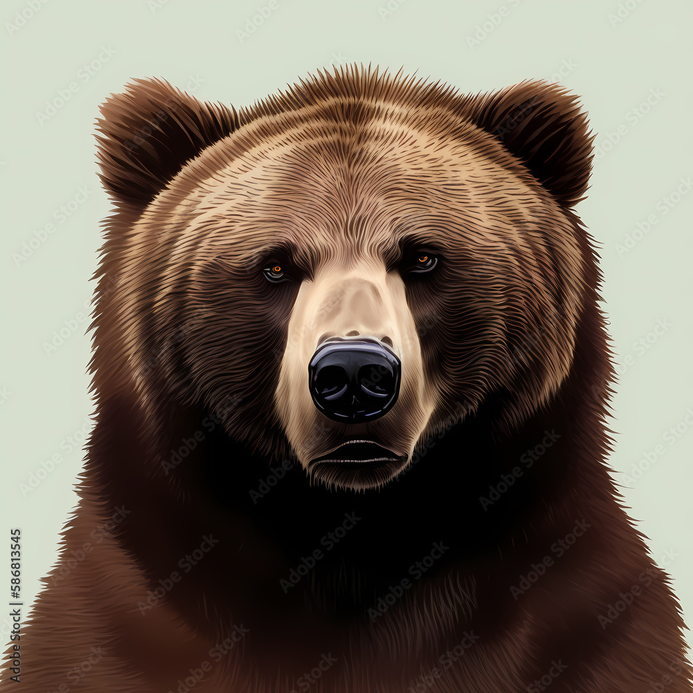 Fototapeta premium Bear Mascot