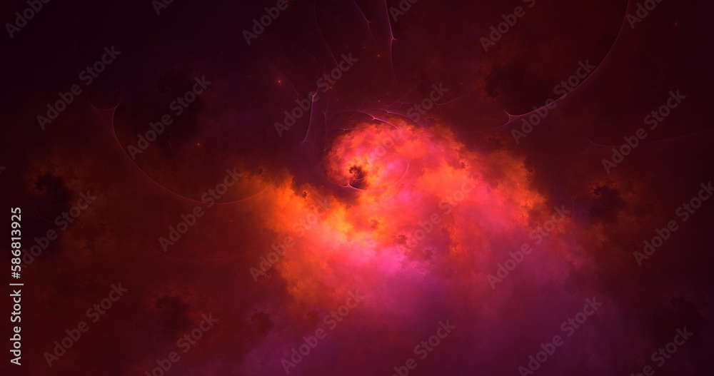 3D rendering abstract multicolor fractal light background 3D rendering abstract multicolor fractal light background