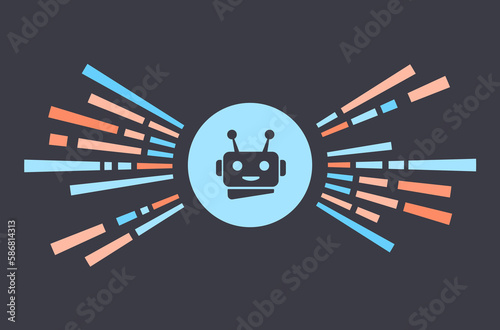 AI in software development. Future of artificial intelligent code writing chatbot - powerful tech for HTML programming, SEO content. Automatic code generation, AI coding tools trained on vast corpuses