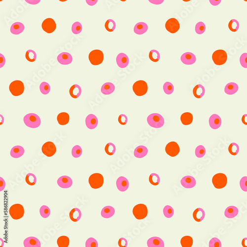 Seamless pattern, multipurpose use. Abstract colorful background design