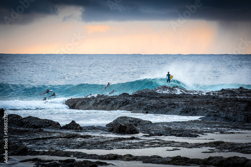 Rainbow Bay - South Swell Rock Jump #4 photo