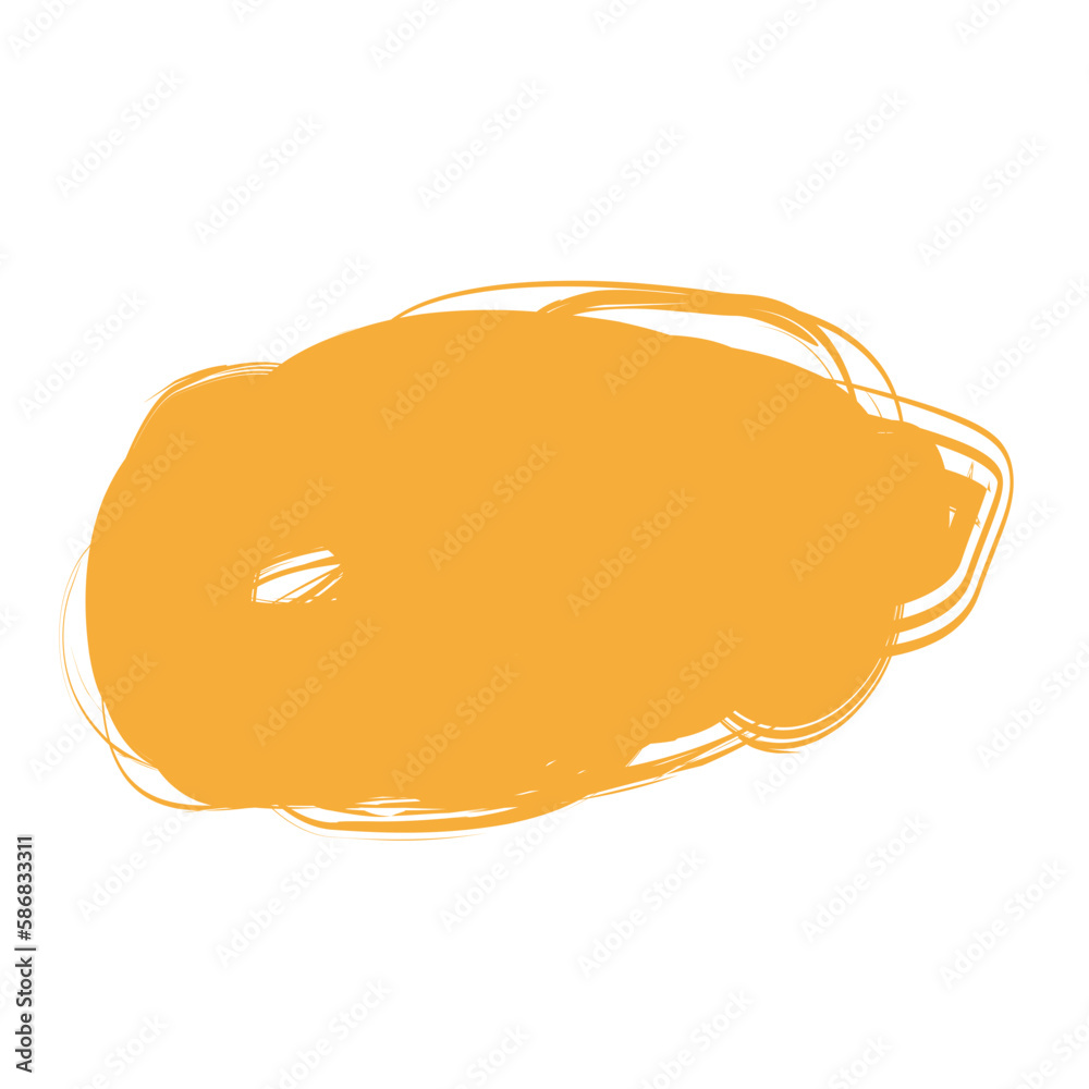 Yellow Brush Stroke Yellow Brush Stroke