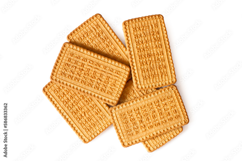 A pile of cookies with a mathematical multiplication table on a white background. Delicious cookie cheat sheet for learning. A pile of cookies with a mathematical multiplication table on a white background. Delicious cookie cheat sheet for learning.