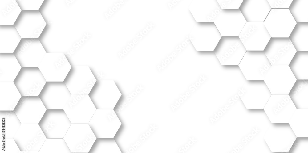 Abstract background with hexagons with hexagon concept design abstract technology background. Bright white abstract hexagon wallpaper space for texture. Abstract background with hexagons with hexagon concept design abstract technology background. Bright white abstract hexagon wallpaper space for texture.