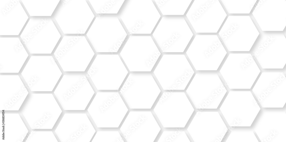 Abstract background with hexagons. Hexagonal background with white hexagons backdrop wallpaper with copy space for text. Abstract background with hexagons. Hexagonal background with white hexagons backdrop wallpaper with copy space for text.