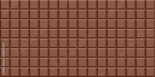 Chocolate Bar Seamless Texture Pattern Background