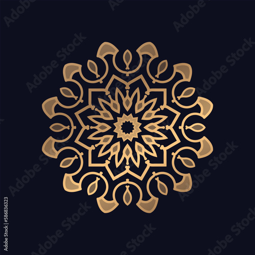 Luxury Islamic mandala design background © tanvir enayet