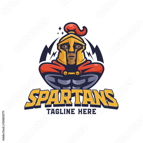 Spartans Logo Mascot