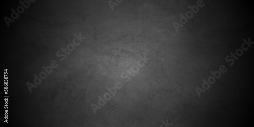 Dark black grunge textured concrete background. wall grunge backdrop texture. Black wall texture rough background, dark concrete studio floor, old grunge background.