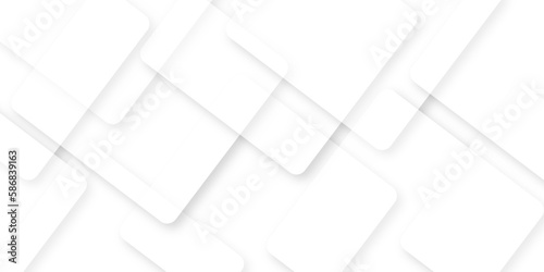 Abstract background vactor lines Abstract background is white with an old surface and white 3d lines and technology modern background design. white abstract modern background design. use for poster