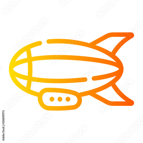 airship gradient icon