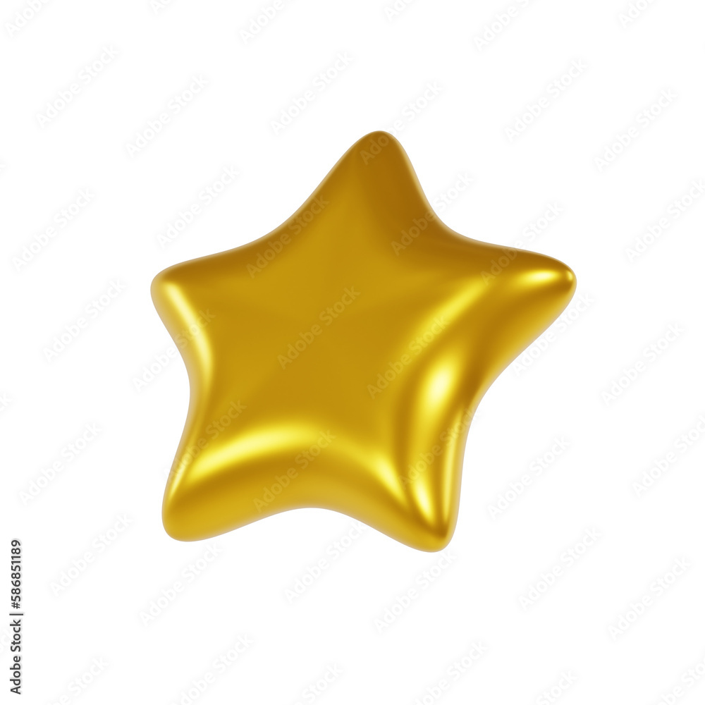 3d illustration of Christmas ornament stars 3d illustration of Christmas ornament stars