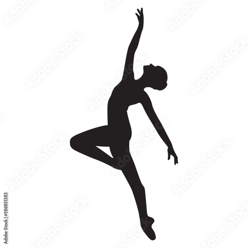Woman Dancer Silhouette