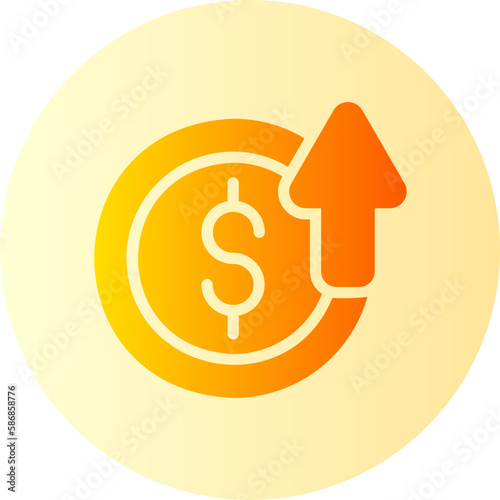 profit gradient icon