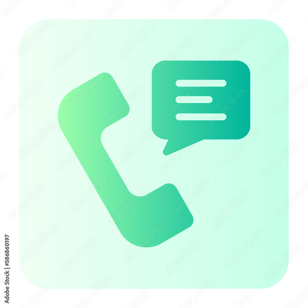 phone survey gradient icon phone survey gradient icon