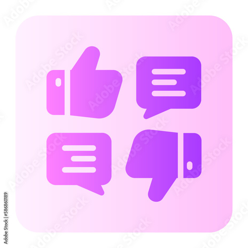 testimonials gradient icon