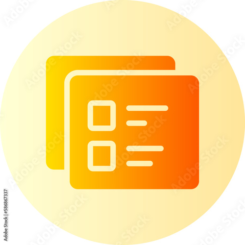 research gradient icon