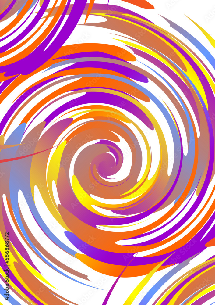 Multi-colored background images use brush-like lines to create images. continuation in graphics Multi-colored background images use brush-like lines to create images. continuation in graphics