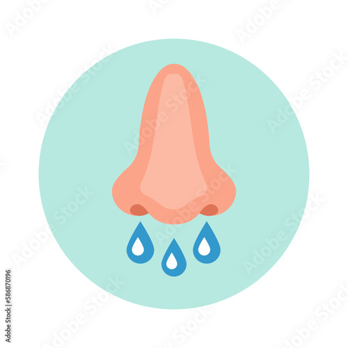 Allergy Symptom Emblem