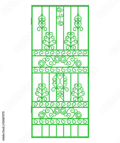 wrought iron railing handrail