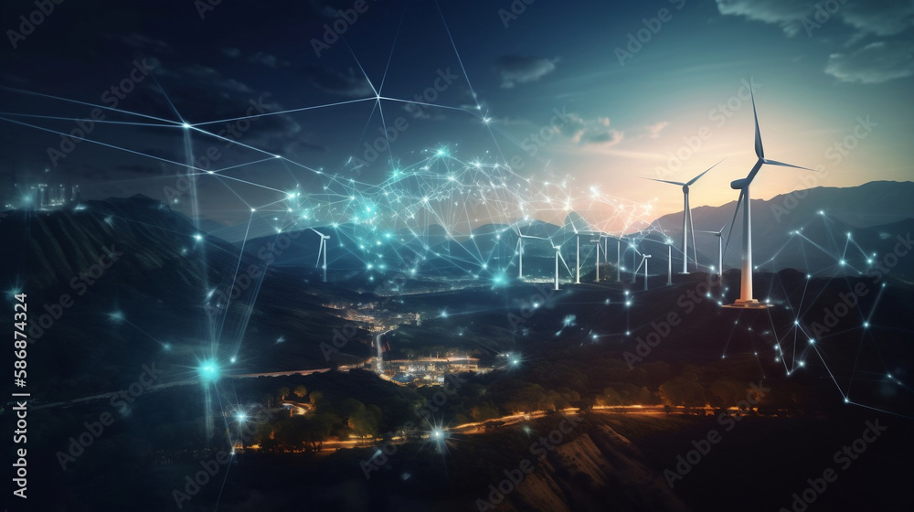 The utilization of renewable resource technology in decreasing pollution and carbon emissions is the path towards environmental preservation. Generative AI.