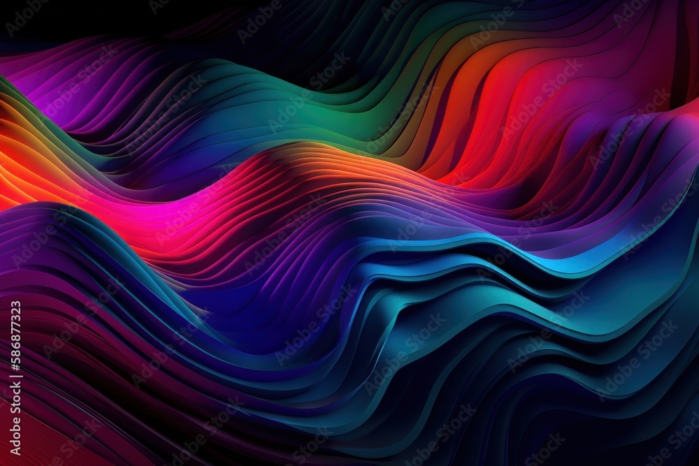 Dynamic Colorful Abstract Background Design Dynamic Colorful Abstract Background Design