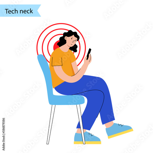 Neck vertebrae deformity