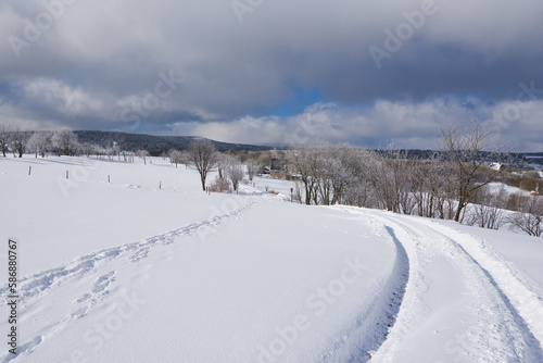 Winter in Altenberg im Osterzgebirge 
