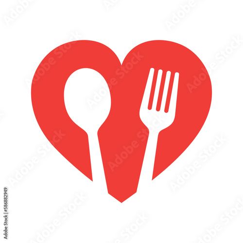 love food logo