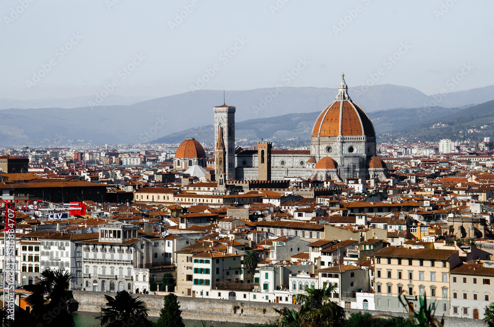 Cattedrale di Santa Maria del Fiore Florence, Duomo, Tuscany,  Italy stock photo