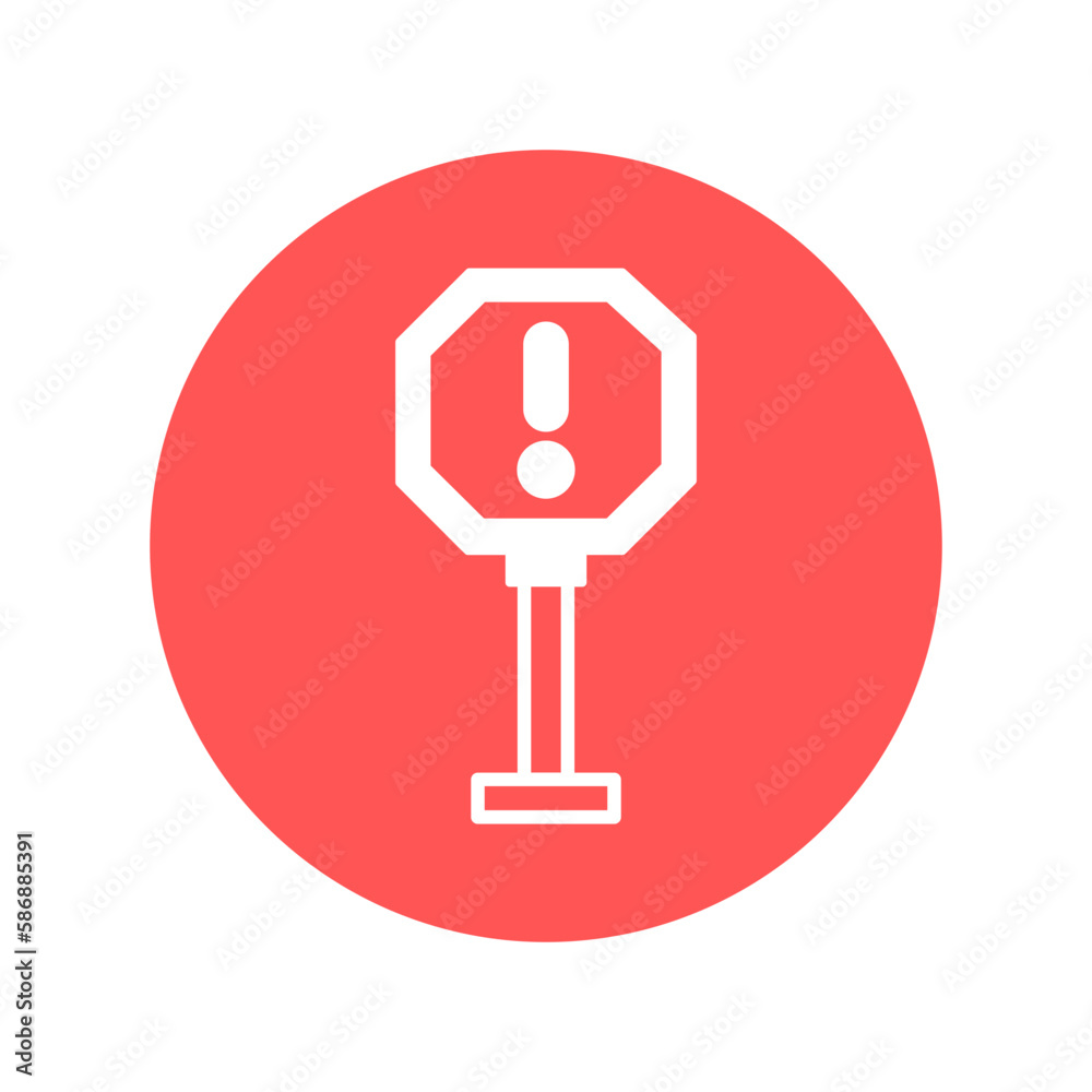 Danger sign Vector Icon
Danger sign Vector Icon