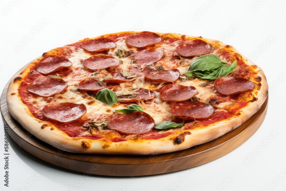 pizza peperoni, generative AI