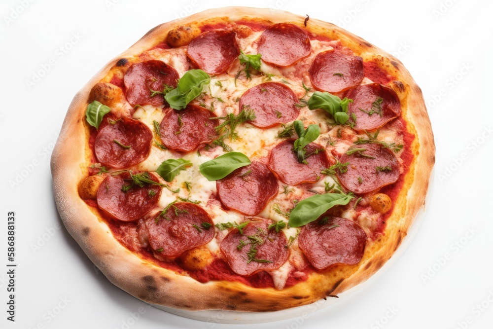 pizza pepperoni, generative AI