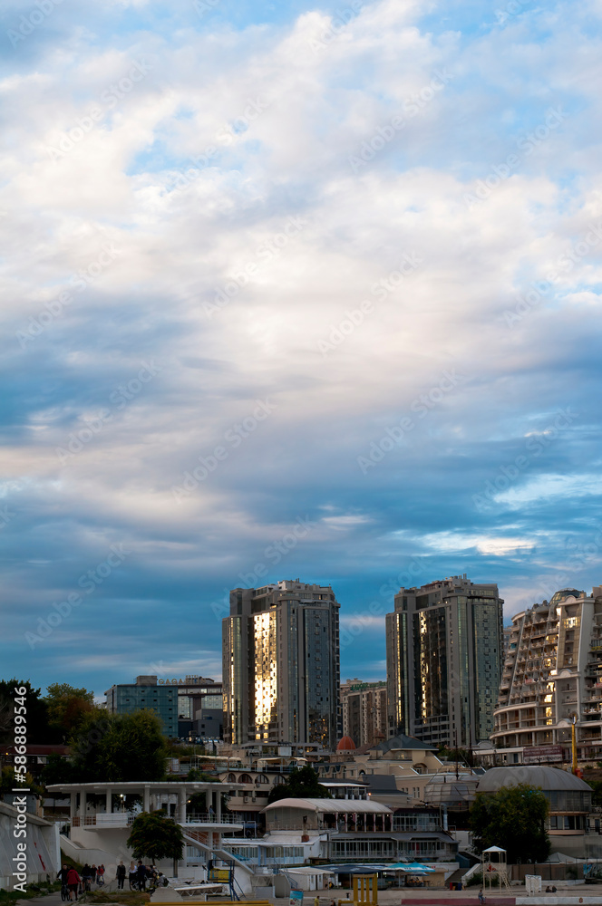 city skyline