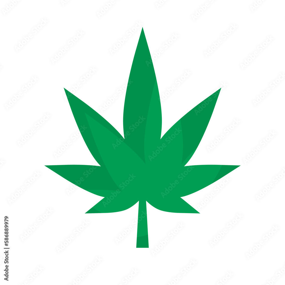 Cannabis leaf symbol. Marijuana icon. Vector. Cannabis leaf symbol. Marijuana icon. Vector.