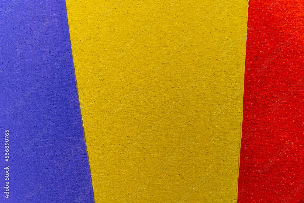 Abstract Pattern Of Bright Brush Coloring In Moldova Flag Colors Dye abstract-pattern-of-bright-brush-coloring-in-moldova-flag-colors-dye