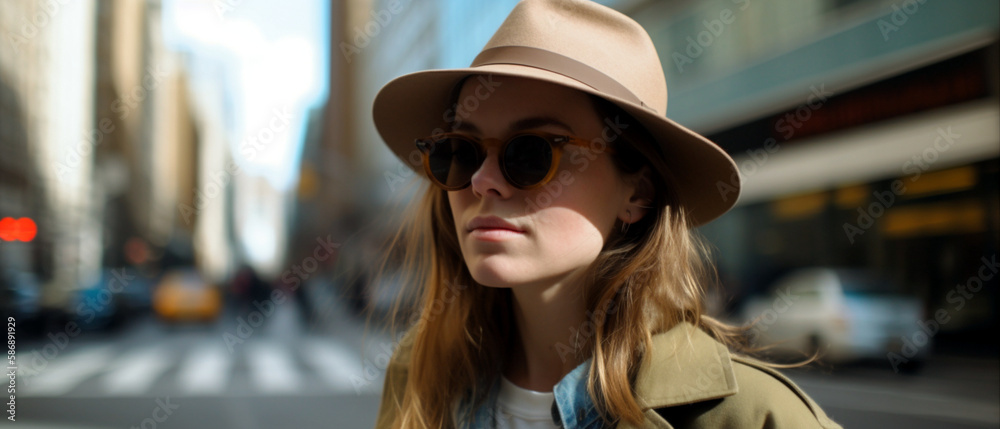 Street style series, featuring women in sustainable fashion outfits, showcases trendy and stylish eco-friendly choices, candidly captured in the afternoon, Created with generative Ai Technology.
Street style series, featuring women in sustainable fashion outfits, showcases trendy and stylish eco-friendly choices, candidly captured in the afternoon, Created with generative Ai Technology.