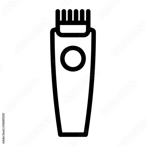 hair clipper icon