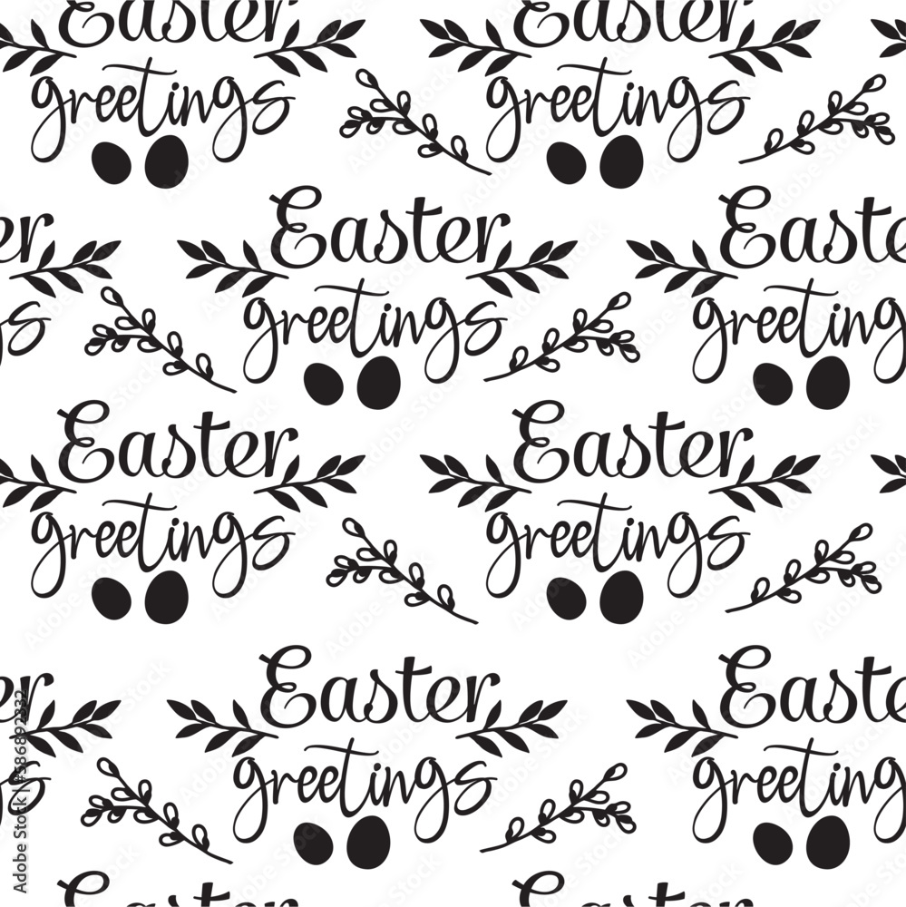 Beautiful Easter Pattern. Hq fully editable vector. Beautiful Easter Pattern. Hq fully editable vector.